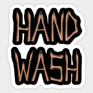 hand wash Sticker